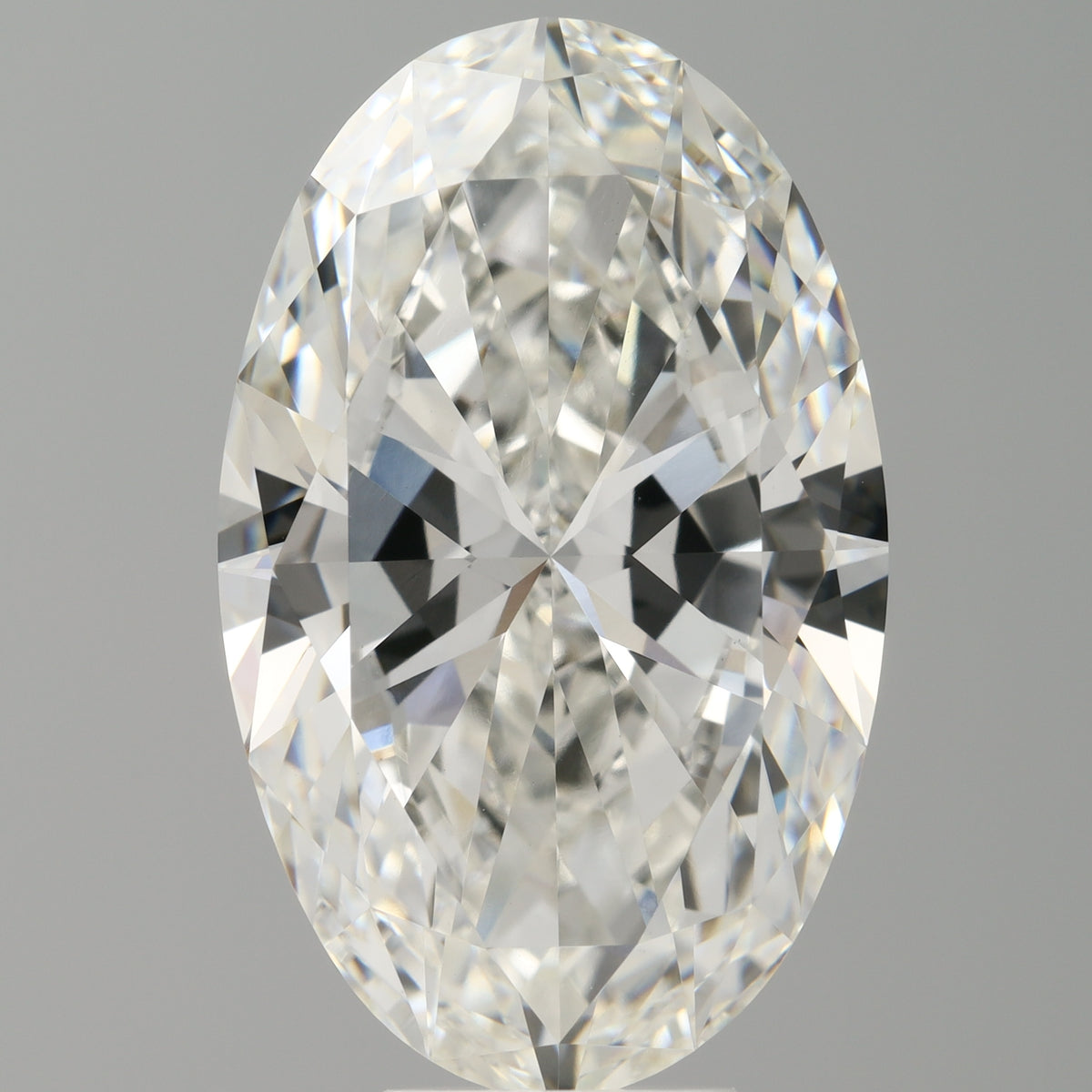 8.01 Carat Oval Shaped, Ideal Cut, F Color, VVS2 Clarity, IGI Certified Lab Grown Diamond