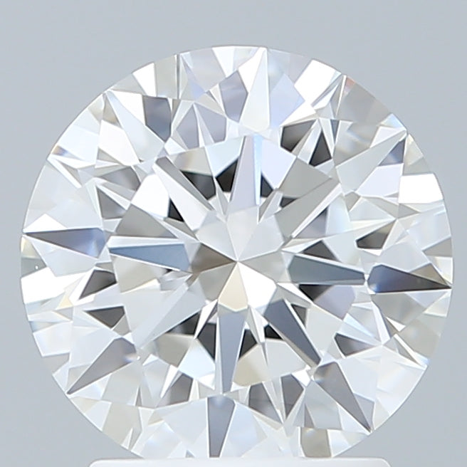 2.29 Carat Round Shaped, Excellent Cut, D Color, VVS2 Clarity, IGI Certified Lab Grown Diamond