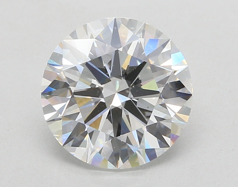 3.46 Carat Round Shaped, Ideal Cut, F Color, VS1 Clarity, IGI Certified Lab Grown Diamond