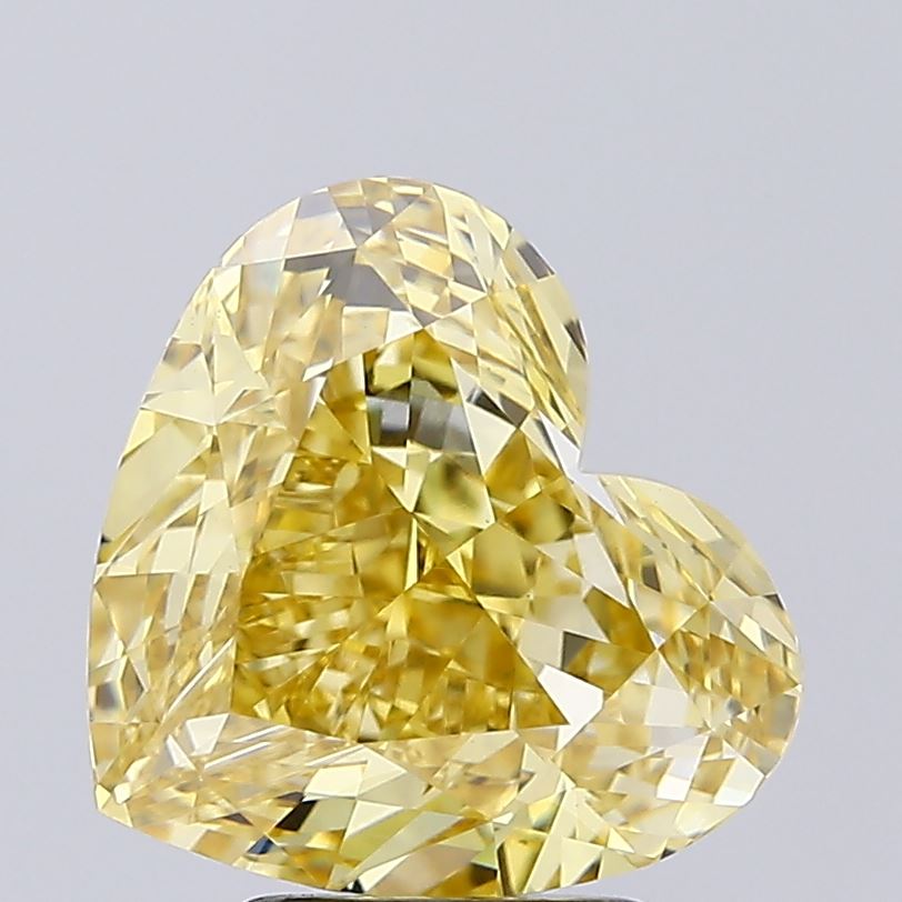 5.07 Carat Heart Shaped, Ideal Cut, VS1 Clarity, IGI Certified Lab Grown Diamond