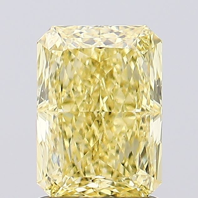 1.74 Carat Radiant Shaped, Ideal Cut, VS2 Clarity, IGI Certified Lab Grown Diamond