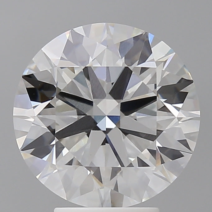 4.54 Carat Round Shaped, Ideal Cut, F Color, VVS2 Clarity, IGI Certified Lab Grown Diamond