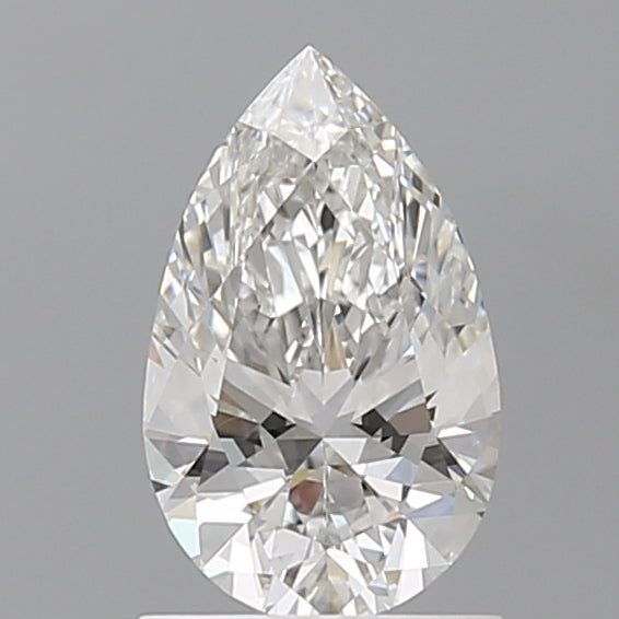 1.10 Carat Pear Shaped, Ideal Cut, E Color, VVS2 Clarity, IGI Certified Lab Grown Diamond
