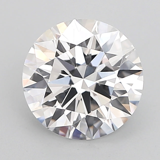 2.55 Carat Round Shaped, Ideal Cut, D Color, VVS2 Clarity, IGI Certified Lab Grown Diamond