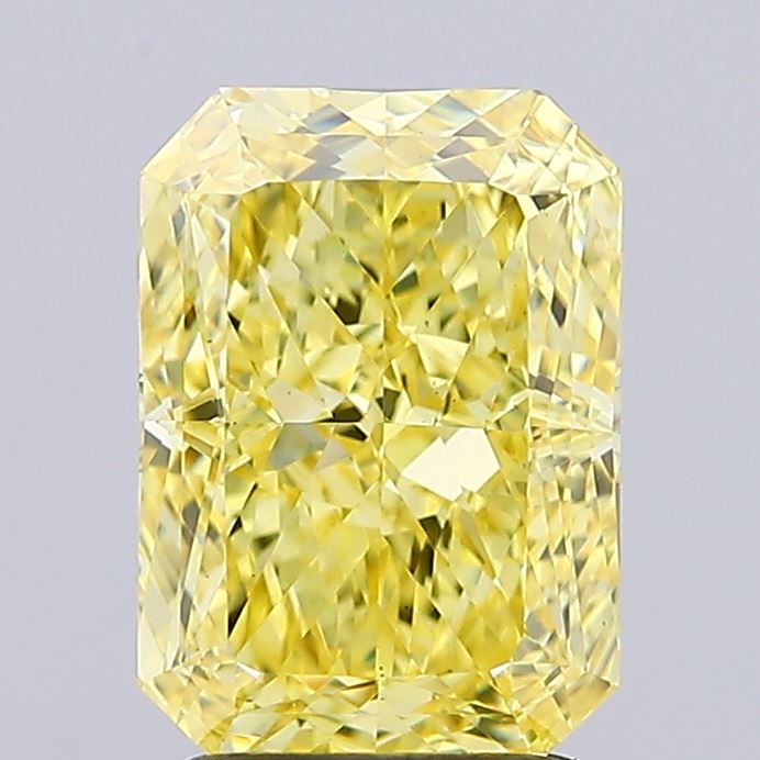 2.75 Carat Radiant Shaped, Ideal Cut, VS1 Clarity, IGI Certified Lab Grown Diamond