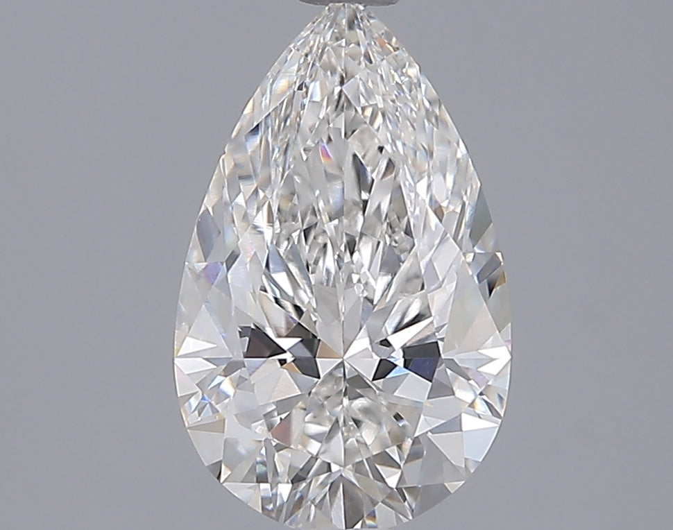 2.03 Carat Pear Shaped, Ideal Cut, E Color, VVS1 Clarity, IGI Certified Lab Grown Diamond