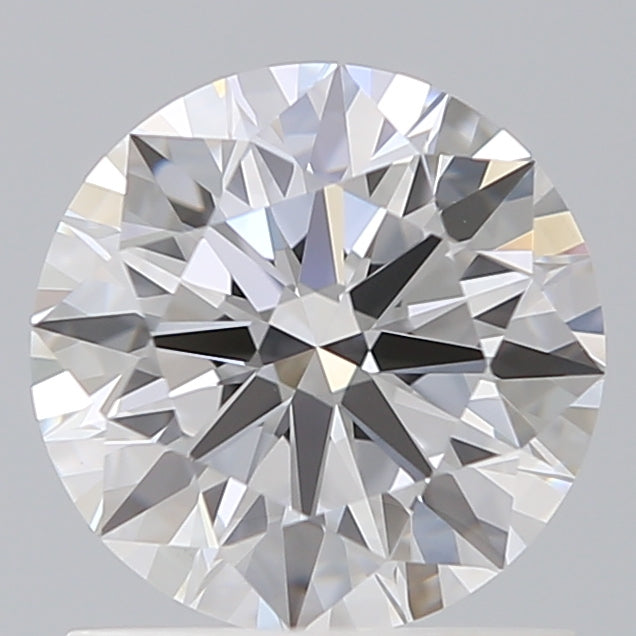 1.15 Carat Round Shaped, Ideal Cut, D Color, VVS2 Clarity, IGI Certified Lab Grown Diamond