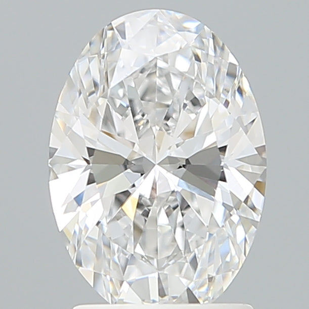 2.01 Carat Oval Shaped, Ideal Cut, D Color, VVS2 Clarity, IGI Certified Lab Grown Diamond