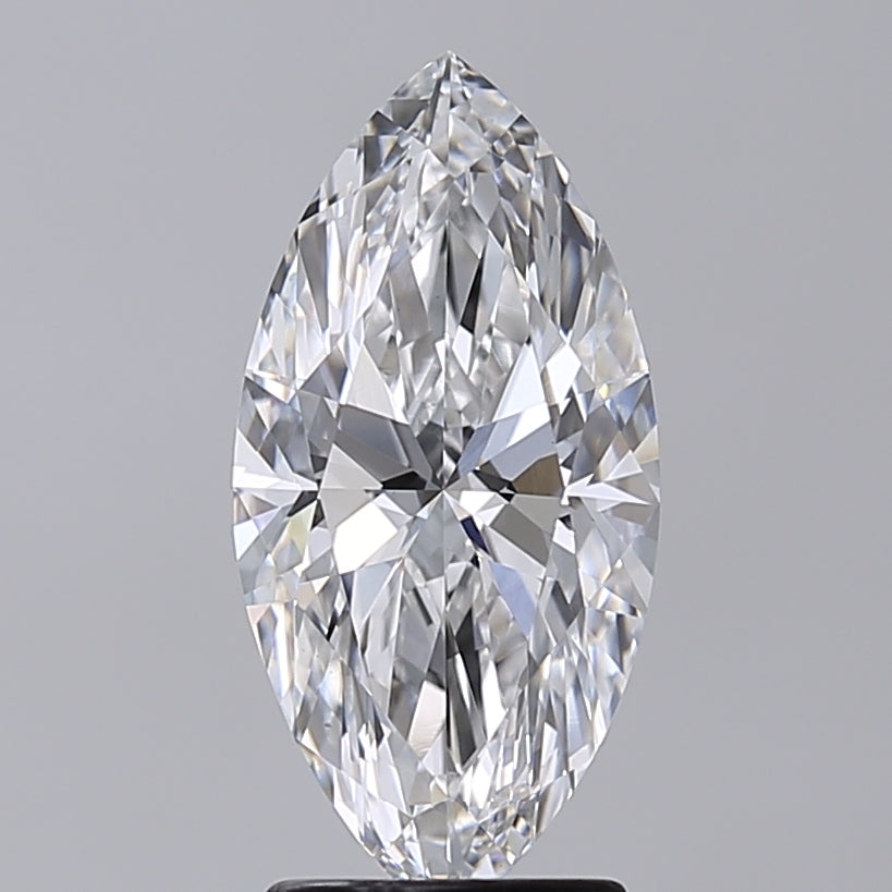 2.51 Carat Marquise Shaped, Very Good Cut, D Color, VS1 Clarity, IGI Certified Lab Grown Diamond