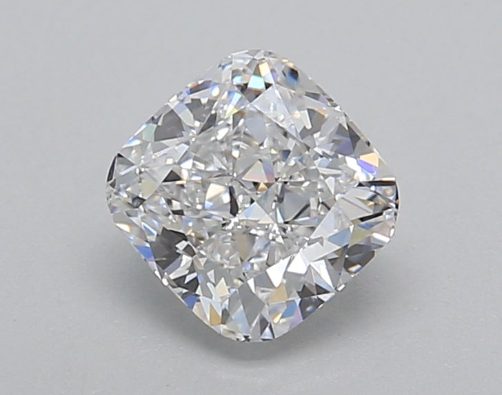 1.02 Carat Cushion Shaped, Excellent Cut, D Color, VVS2 Clarity, IGI Certified Lab Grown Diamond