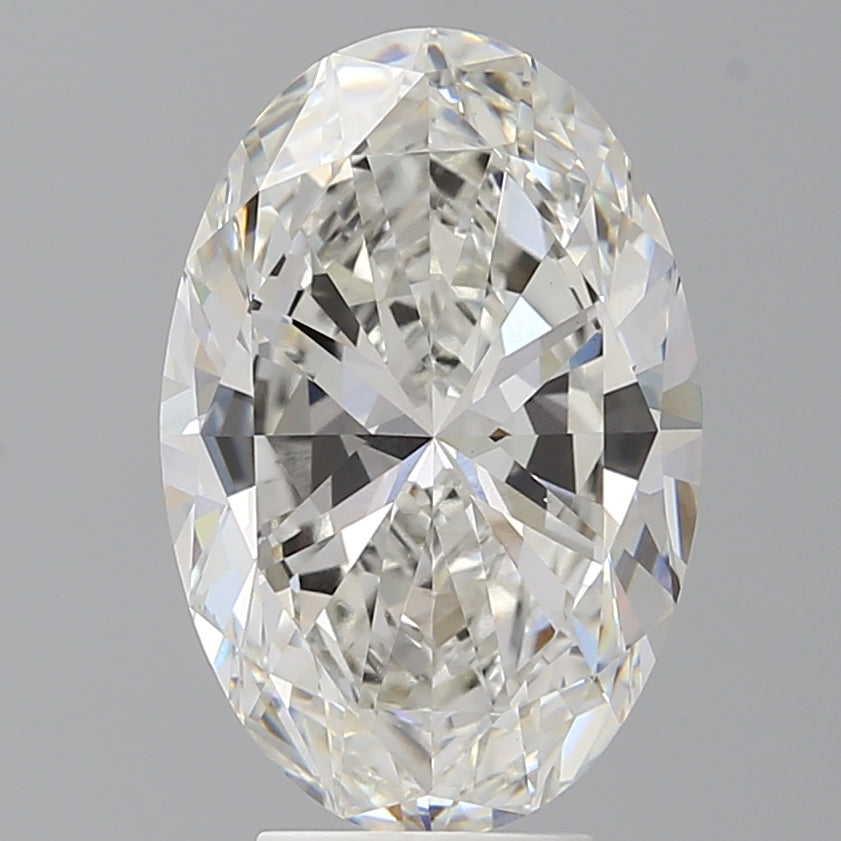 5.03 Carat Oval Shaped, Excellent Cut, F Color, VVS2 Clarity, IGI Certified Lab Grown Diamond
