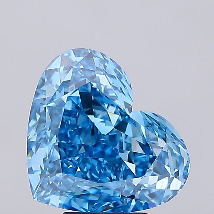 5.08 Carat Heart Shaped, Very Good Cut, VS1 Clarity, IGI Certified Lab Grown Diamond