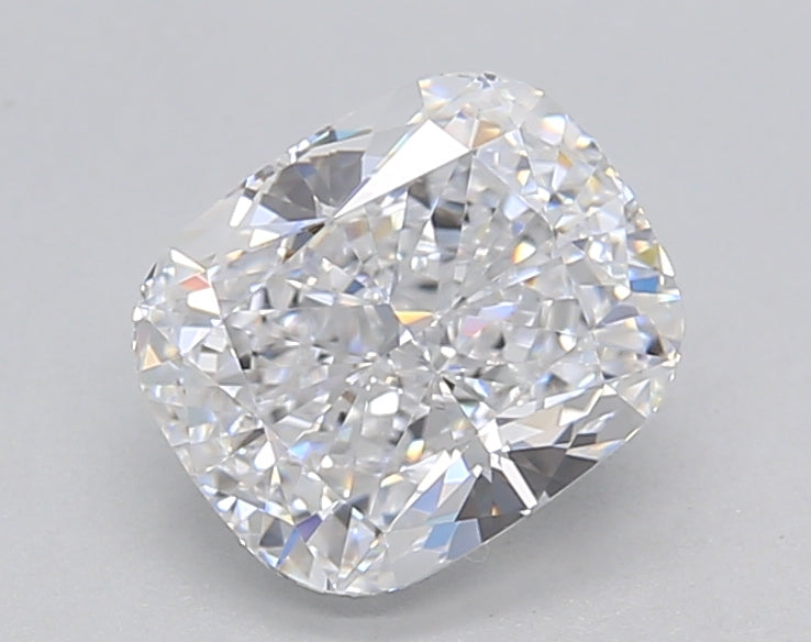 1.50 Carat Elongated Cushion Shaped, Excellent Cut, D Color, VVS1 Clarity, IGI Certified Lab Grown Diamond