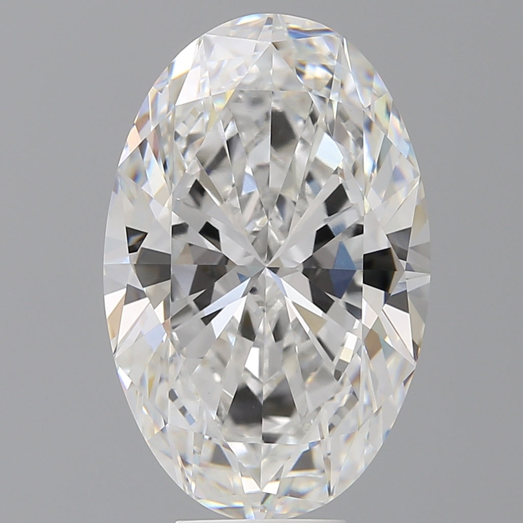 9.06 Carat Oval Shaped, Ideal Cut, E Color, VVS2 Clarity, IGI Certified Lab Grown Diamond