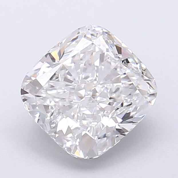 2.15 Carat Cushion Shaped, Very Good Cut, D Color, VVS2 Clarity, IGI Certified Lab Grown Diamond