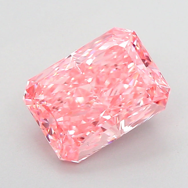 1.63 Carat Radiant Shaped, Excellent Cut, VS1 Clarity, IGI Certified Lab Grown Diamond