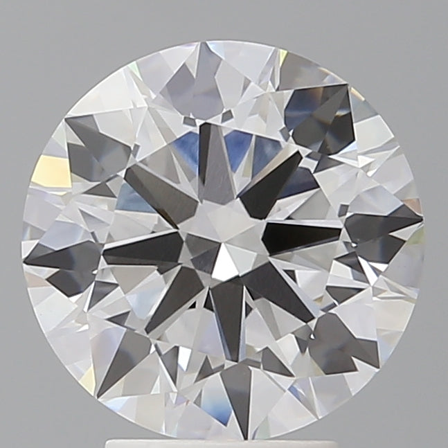 4.03 Carat Round Shaped, Ideal Cut, E Color, VVS2 Clarity, IGI Certified Lab Grown Diamond
