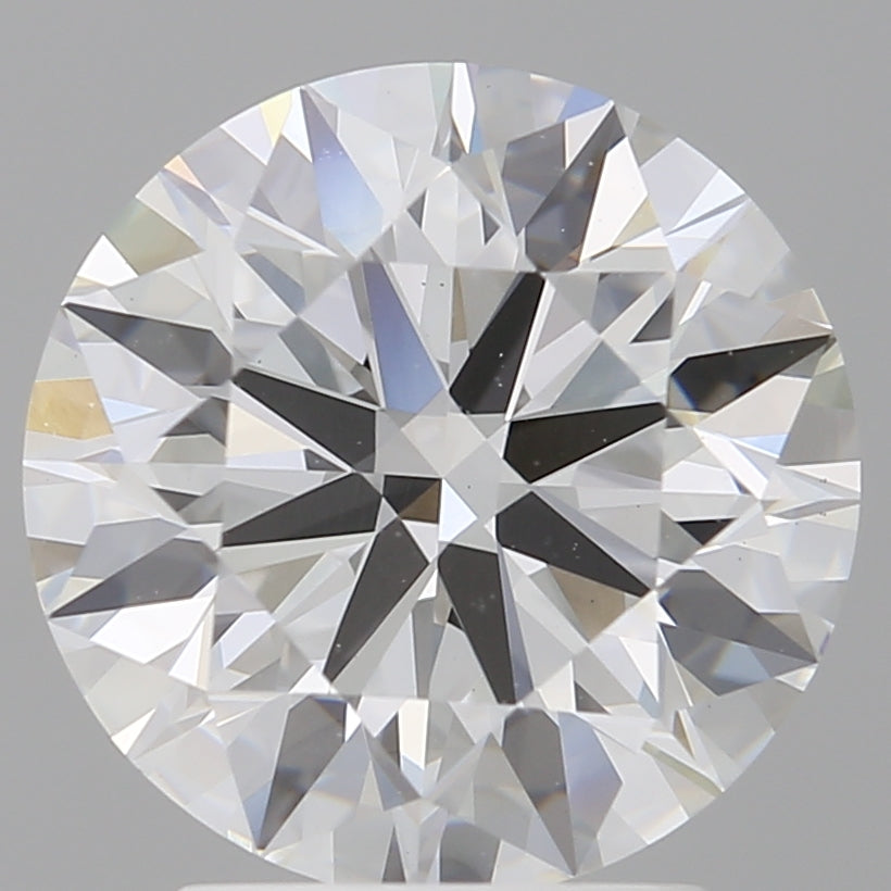 3.02 Carat Round Shaped, Ideal Cut, E Color, VVS2 Clarity, IGI Certified Lab Grown Diamond