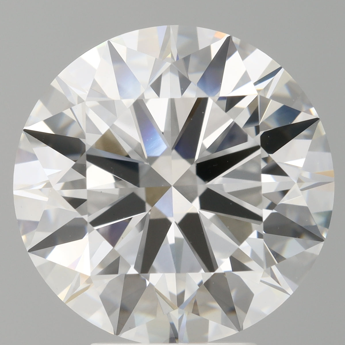5.58 Carat Round Shaped, Ideal Cut, E Color, VVS2 Clarity, IGI Certified Lab Grown Diamond