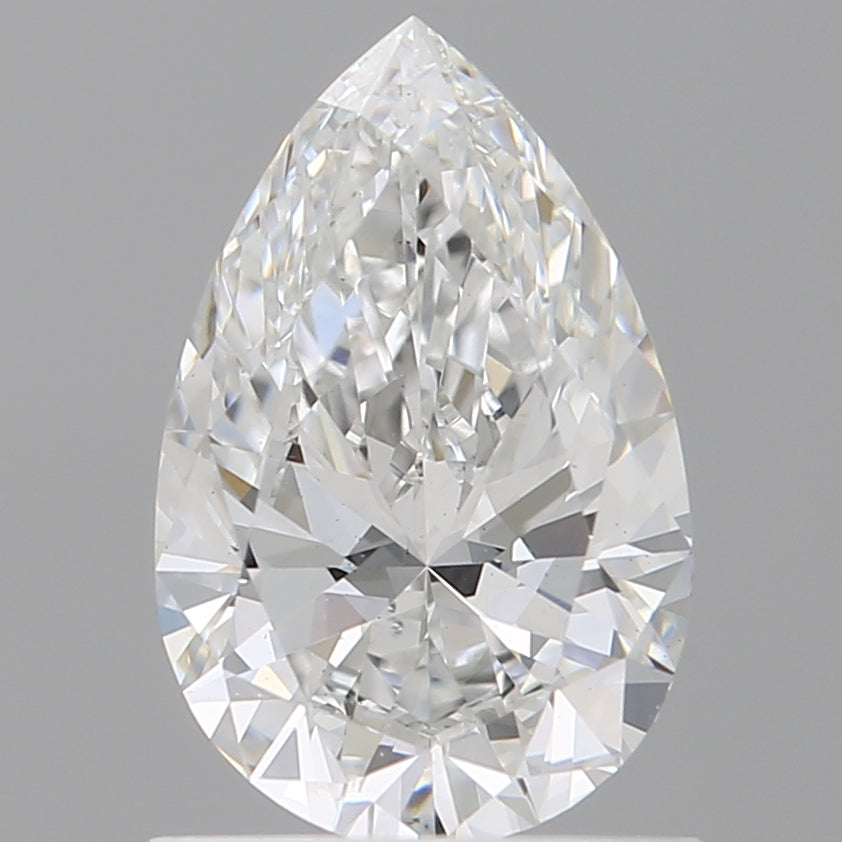 1.09 Carat Pear Shaped, Excellent Cut, E Color, VS1 Clarity, IGI Certified Lab Grown Diamond