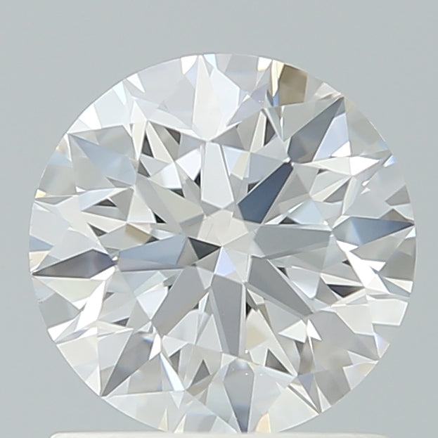 1.11 Carat Round Shaped, Ideal Cut, D Color, VS2 Clarity, IGI Certified Lab Grown Diamond