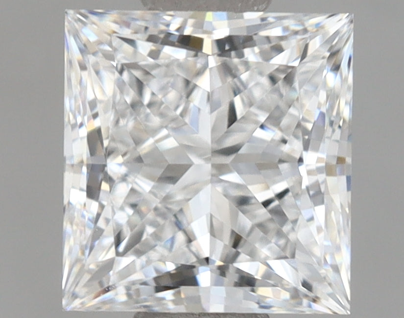 1.16 Carat Princess Shaped, Ideal Cut, E Color, VVS1 Clarity, IGI Certified Lab Grown Diamond