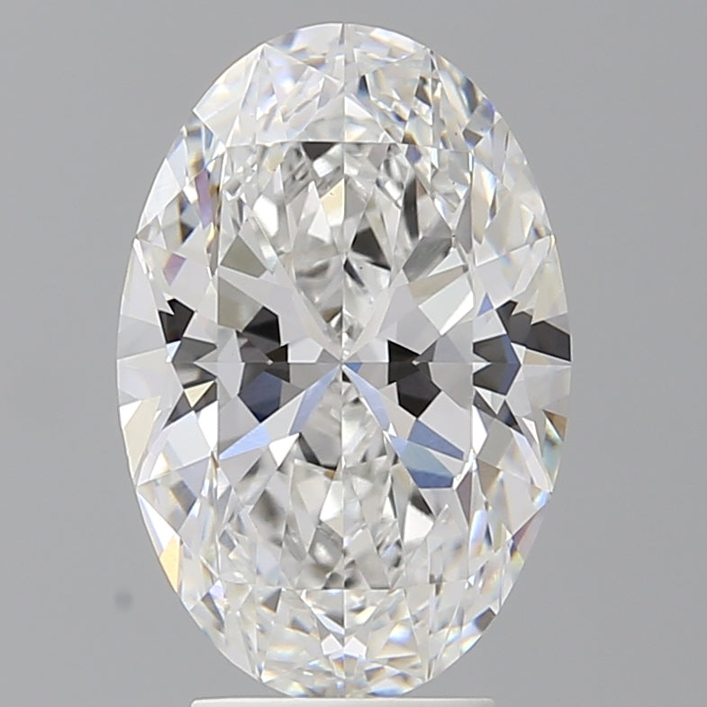 4.10 Carat Oval Shaped, Ideal Cut, E Color, VS1 Clarity, IGI Certified Lab Grown Diamond