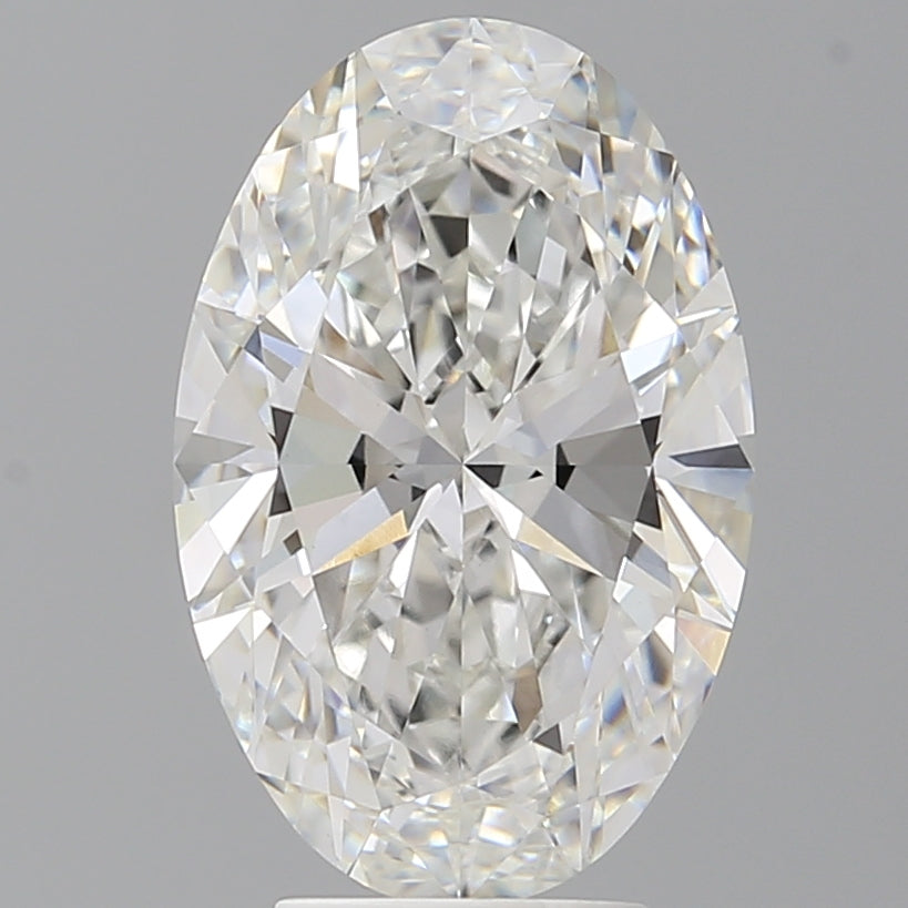 4.52 Carat Oval Shaped, Excellent Cut, F Color, VVS2 Clarity, IGI Certified Lab Grown Diamond