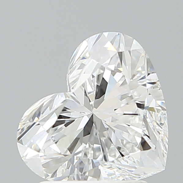 2.08 Carat Heart Shaped, Ideal Cut, E Color, VVS2 Clarity, IGI Certified Lab Grown Diamond