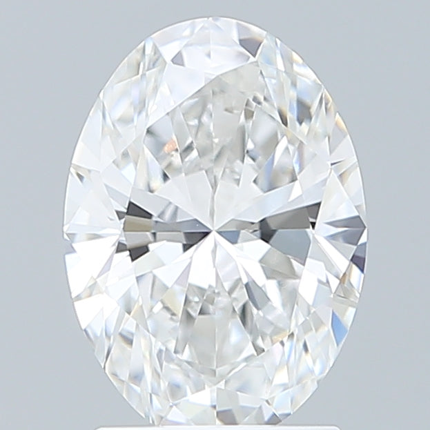 2.01 Carat Oval Shaped, Ideal Cut, E Color, VVS1 Clarity, IGI Certified Lab Grown Diamond