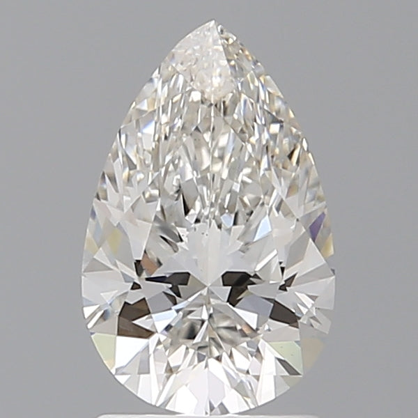 1.57 Carat Pear Shaped, Ideal Cut, G Color, VS1 Clarity, IGI Certified Lab Grown Diamond