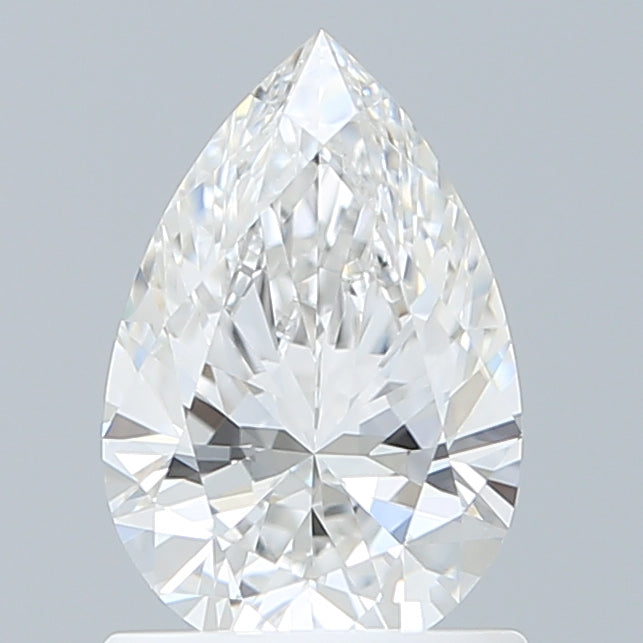 1.07 Carat Pear Shaped, Ideal Cut, E Color, VVS2 Clarity, IGI Certified Lab Grown Diamond