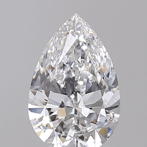 1.02 Carat Pear Shaped, Excellent Cut, D Color, VVS2 Clarity, IGI Certified Lab Grown Diamond