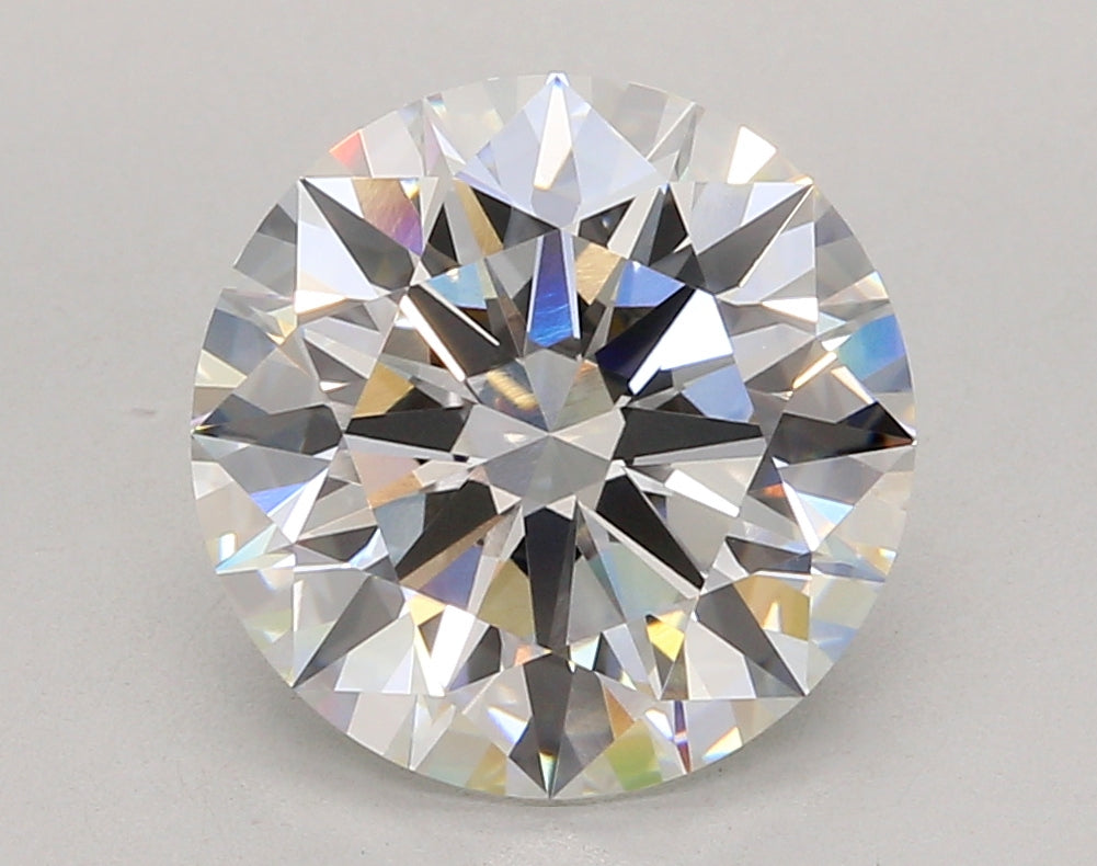 5.05 Carat Round Shaped, Ideal Cut, F Color, VVS1 Clarity, IGI Certified Lab Grown Diamond