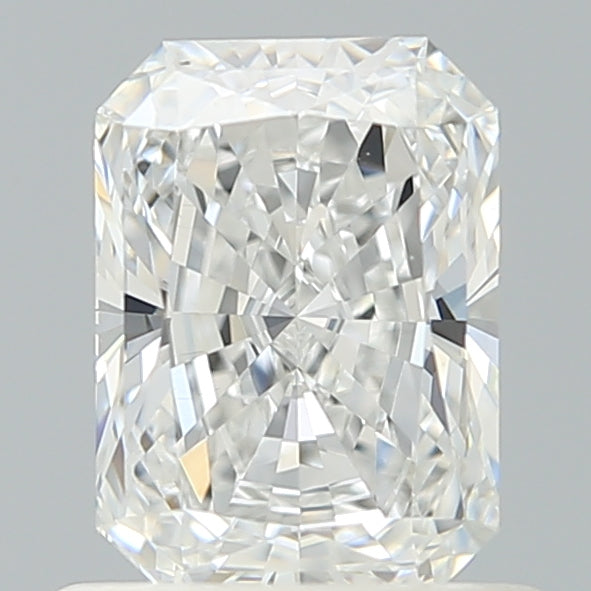 0.94 Carat Radiant Shaped, Ideal Cut, E Color, VVS2 Clarity, IGI Certified Lab Grown Diamond