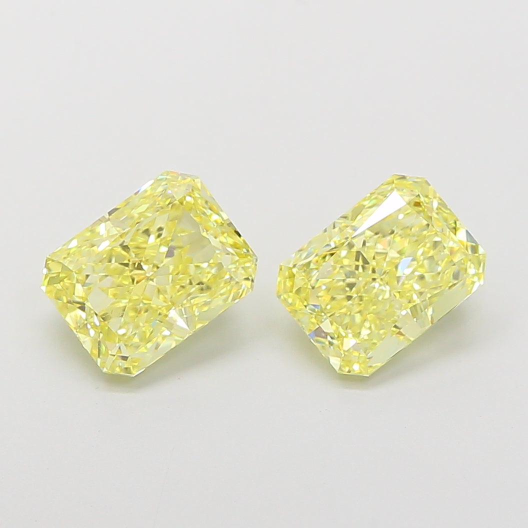 2.34 Carat Radiant Shaped, Excellent Cut, VVS2 Clarity, IGI Certified Lab Grown Diamond