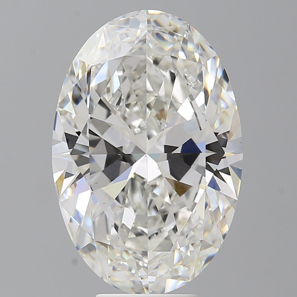 8.06 Carat Oval Shaped, Ideal Cut, F Color, VVS2 Clarity, IGI Certified Lab Grown Diamond