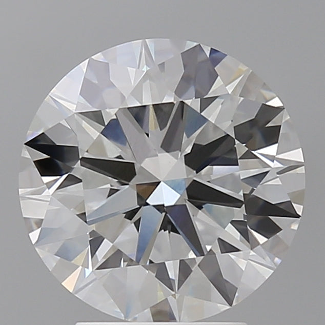 3.53 Carat Round Shaped, Ideal Cut, F Color, VVS2 Clarity, IGI Certified Lab Grown Diamond