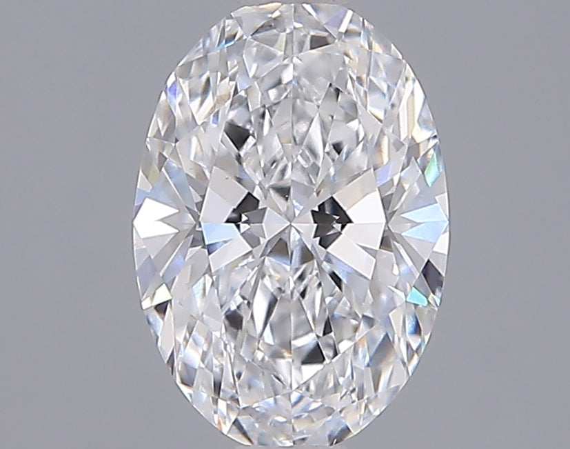 1.54 Carat Oval Shaped, Ideal Cut, D Color, VS1 Clarity, IGI Certified Lab Grown Diamond
