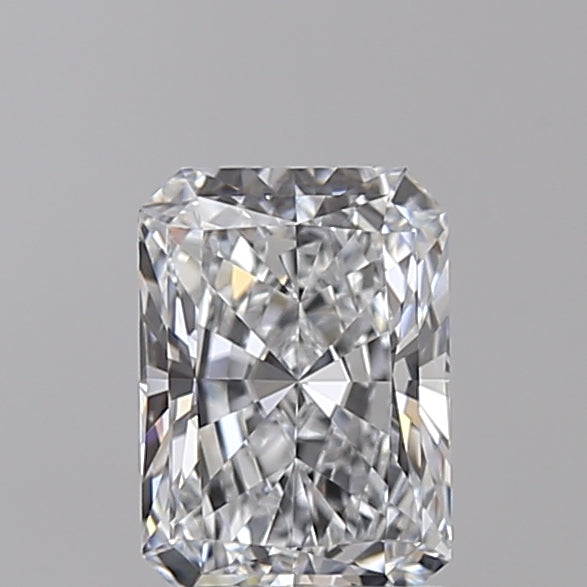 1.00 Carat Radiant Shaped, Ideal Cut, D Color, VVS1 Clarity, IGI Certified Lab Grown Diamond