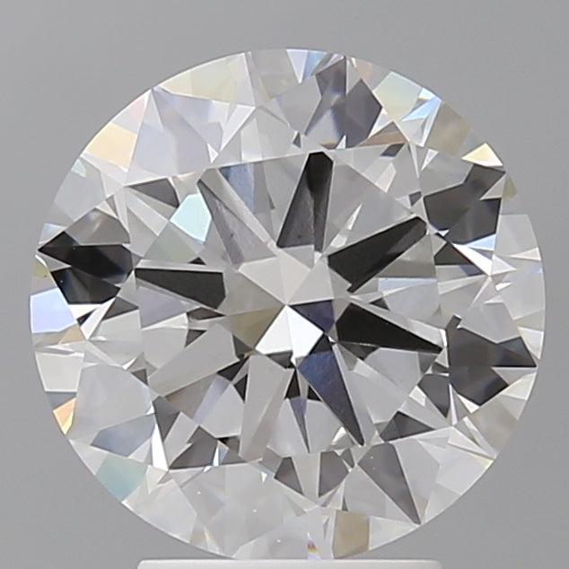 3.93 Carat Round Shaped, Excellent Cut, E Color, VS1 Clarity, IGI Certified Lab Grown Diamond