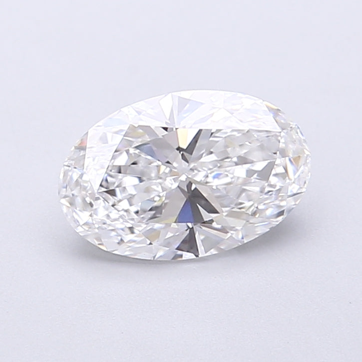 1.14 Carat Oval Shaped, Very Good Cut, D Color, VS1 Clarity, IGI Certified Lab Grown Diamond