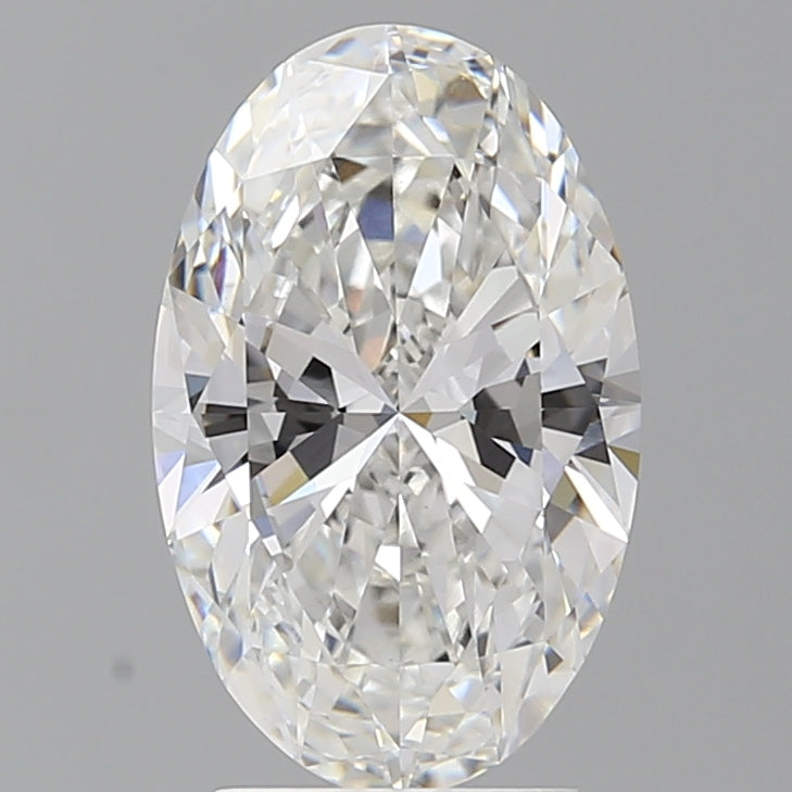 3.03 Carat Oval Shaped, Ideal Cut, E Color, VVS2 Clarity, IGI Certified Lab Grown Diamond