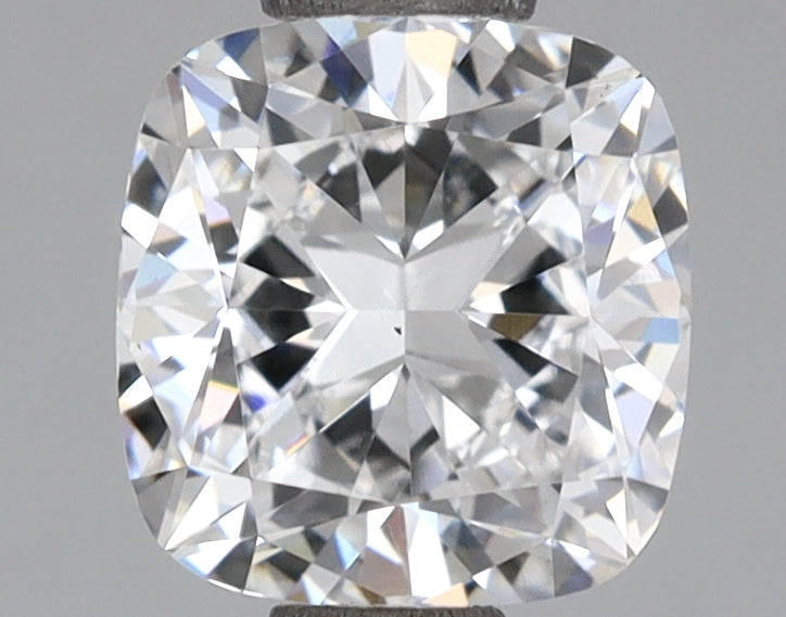 1.55 Carat Cushion Shaped, Ideal Cut, D Color, VS1 Clarity, IGI Certified Lab Grown Diamond