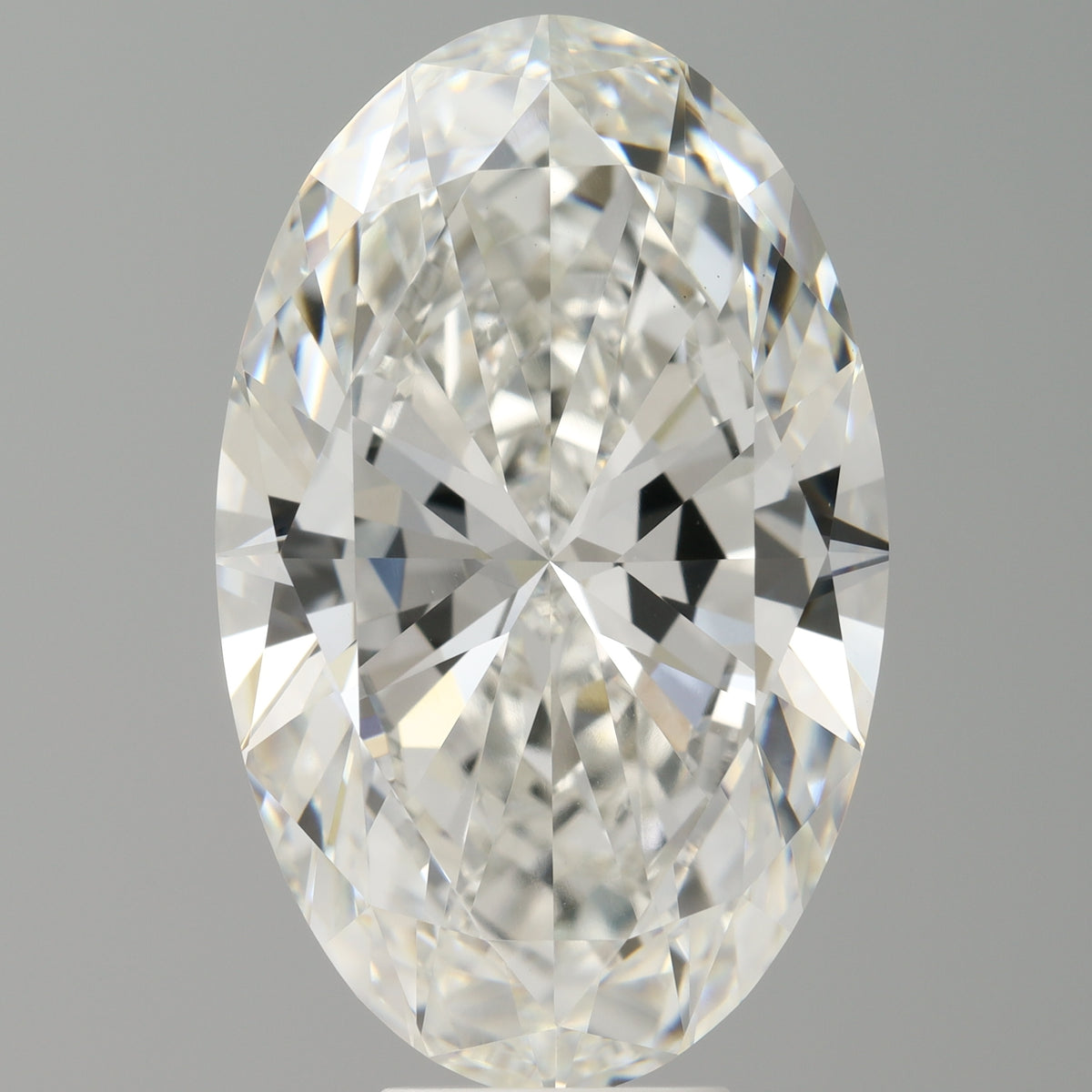 9.10 Carat Oval Shaped, Ideal Cut, F Color, VVS2 Clarity, IGI Certified Lab Grown Diamond