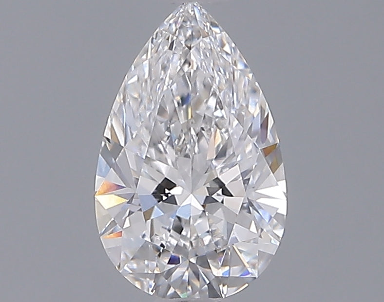 1.04 Carat Pear Shaped, Ideal Cut, D Color, VVS1 Clarity, IGI Certified Lab Grown Diamond