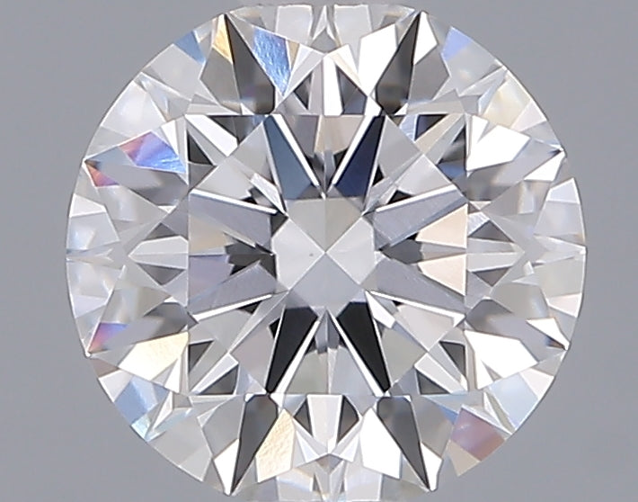 1.53 Carat Round Shaped, Ideal Cut, D Color, VVS2 Clarity, IGI Certified Lab Grown Diamond