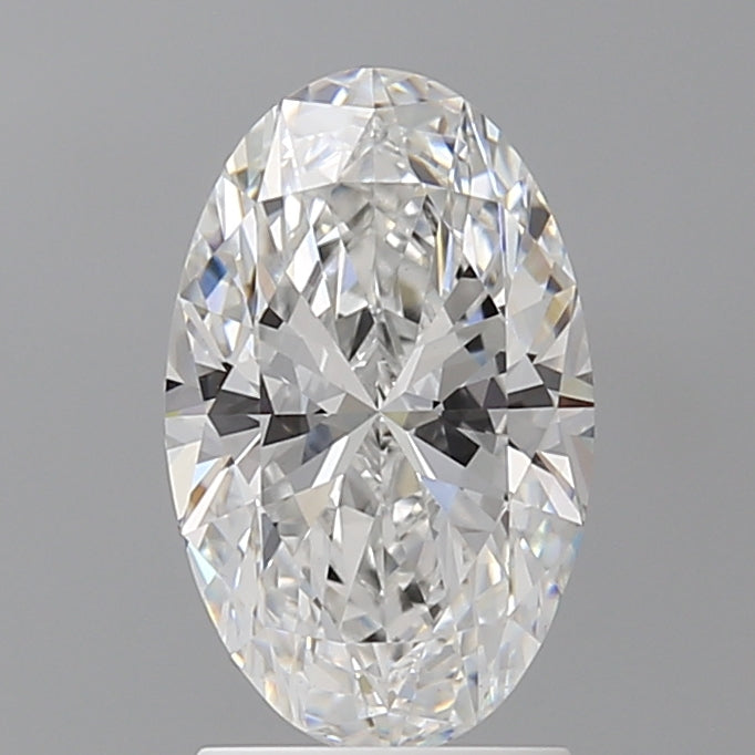 2.03 Carat Oval Shaped, Ideal Cut, E Color, VVS2 Clarity, IGI Certified Lab Grown Diamond