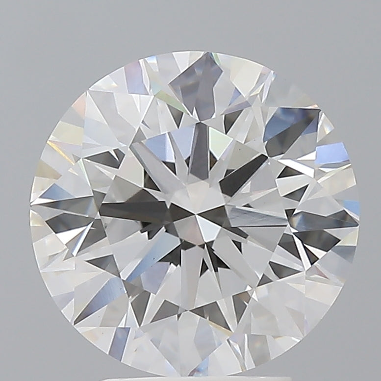 4.05 Carat Round Shaped, Excellent Cut, E Color, VS1 Clarity, IGI Certified Lab Grown Diamond