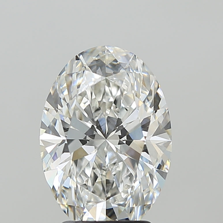 3.02 Carat Oval Shaped, Ideal Cut, F Color, VVS2 Clarity, IGI Certified Lab Grown Diamond